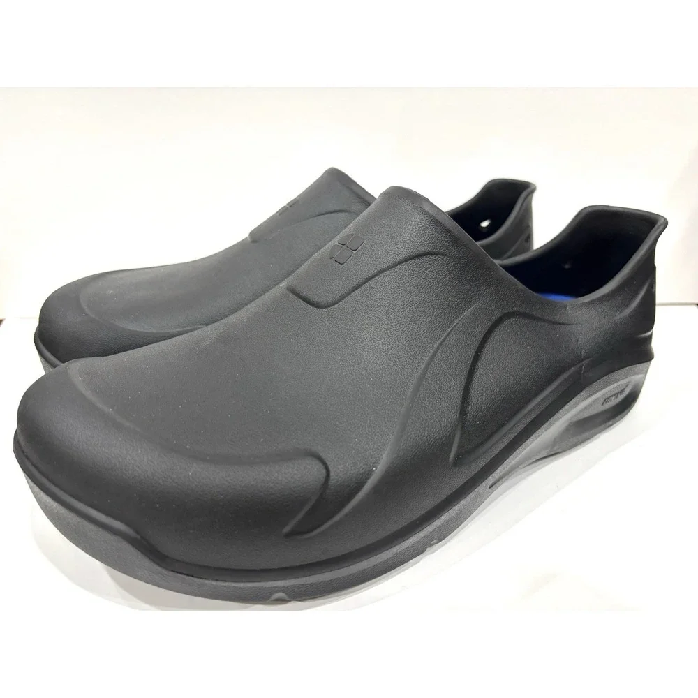 Shoes for Crews Slip Resistant Work Clogs Black Unisex Size M13/W15 Waterproof